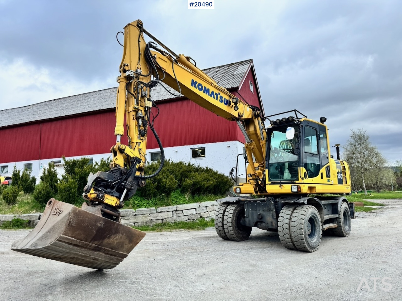 Komatsu PW160-8 - Hjullastare: bild 1 Komatsu PW160-8 - Hjullastare: bild 1