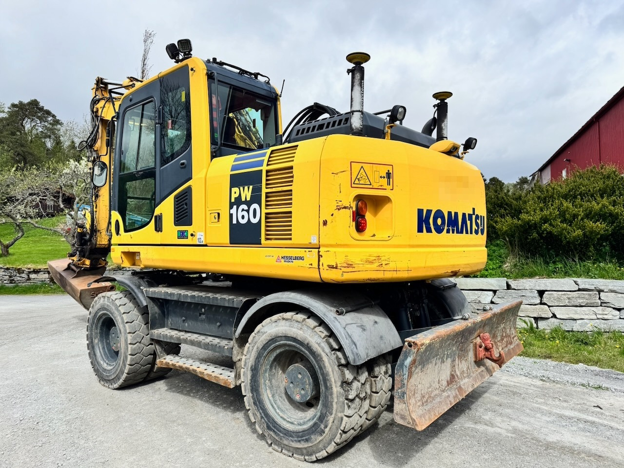 Komatsu PW160-8 - Hjullastare: bild 4 Komatsu PW160-8 - Hjullastare: bild 4