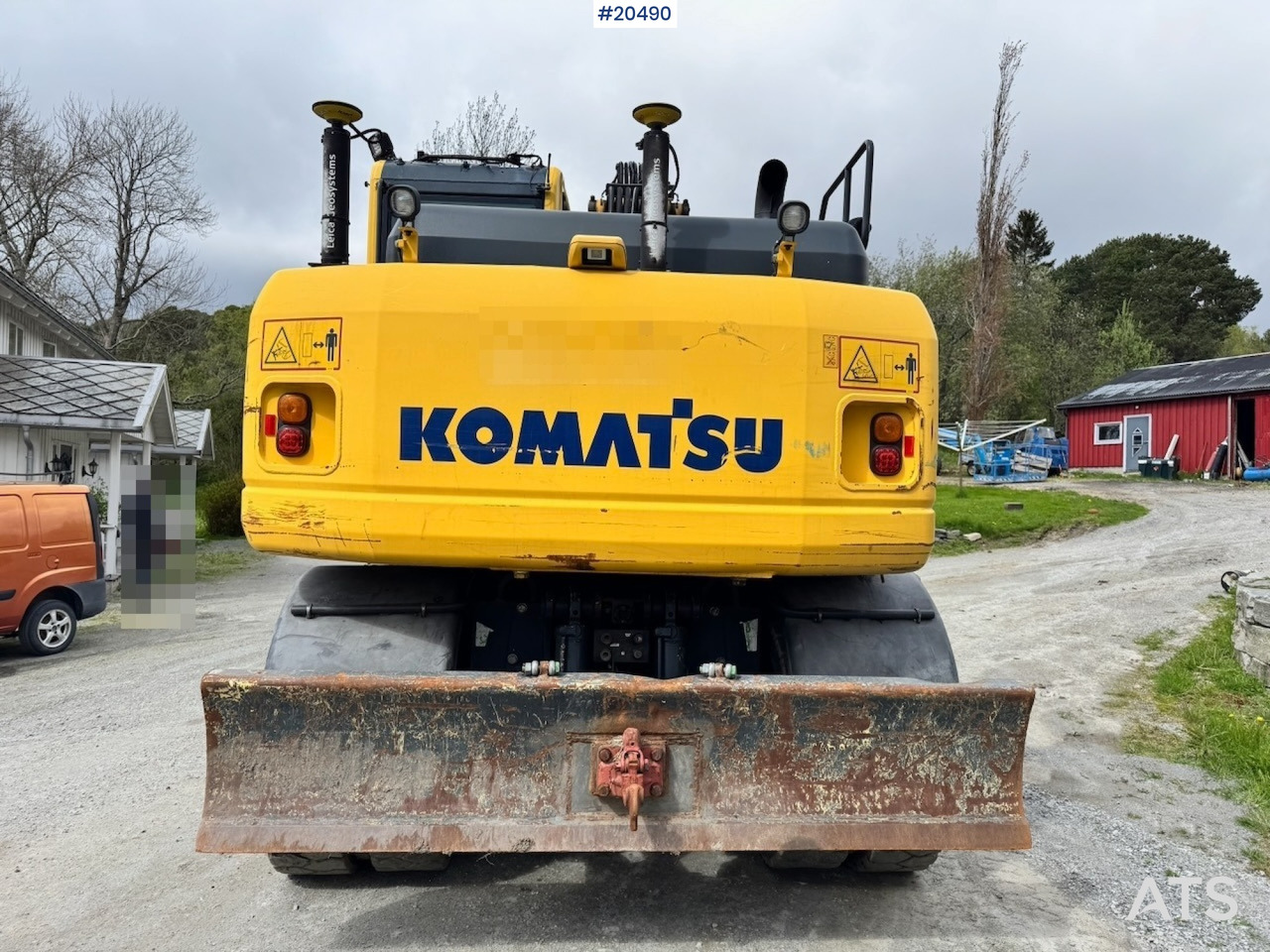 Komatsu PW160-8 - Hjullastare: bild 5 Komatsu PW160-8 - Hjullastare: bild 5