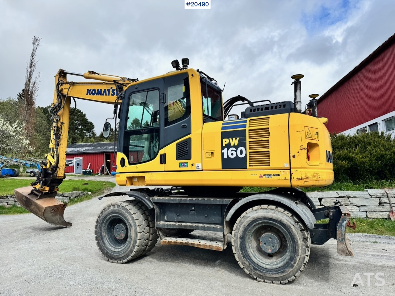 Komatsu PW160-8 - Hjullastare: bild 3 Komatsu PW160-8 - Hjullastare: bild 3