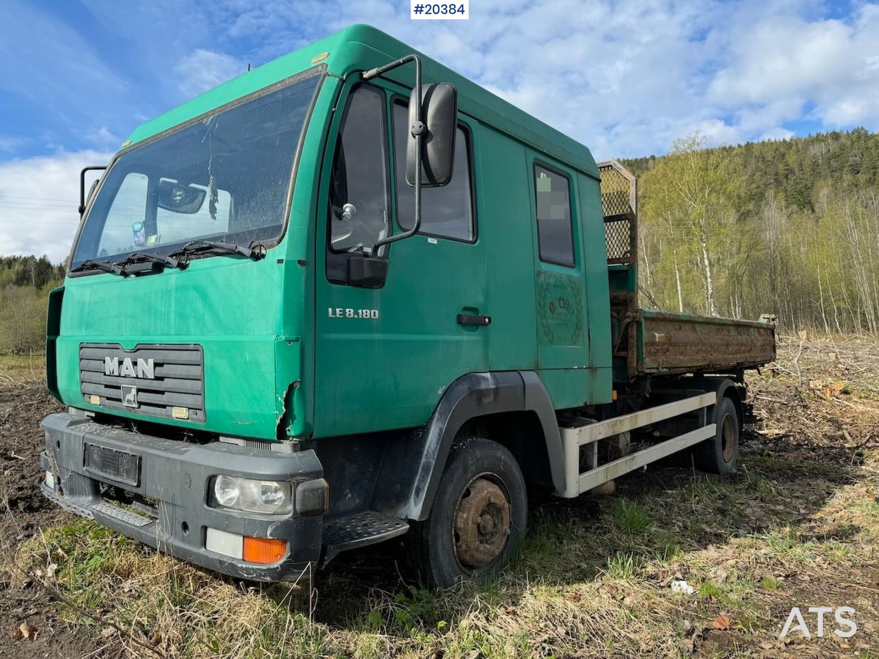MAN LE8.180 - Flakbil: bild 2 MAN LE8.180 - Flakbil: bild 2