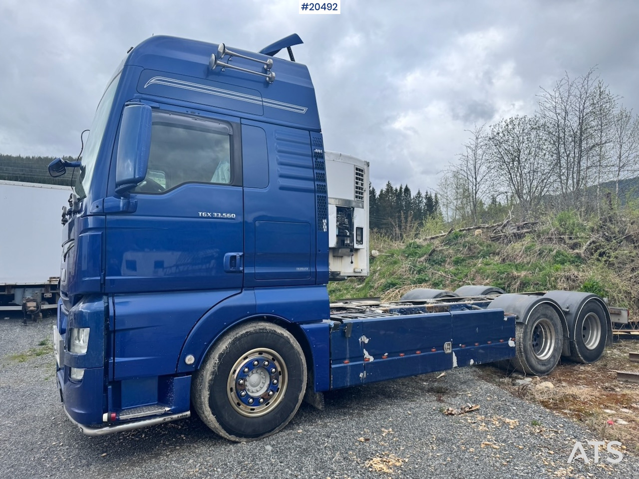 MAN TGX 33.560 - Chassi lastbil: bild 2 MAN TGX 33.560 - Chassi lastbil: bild 2