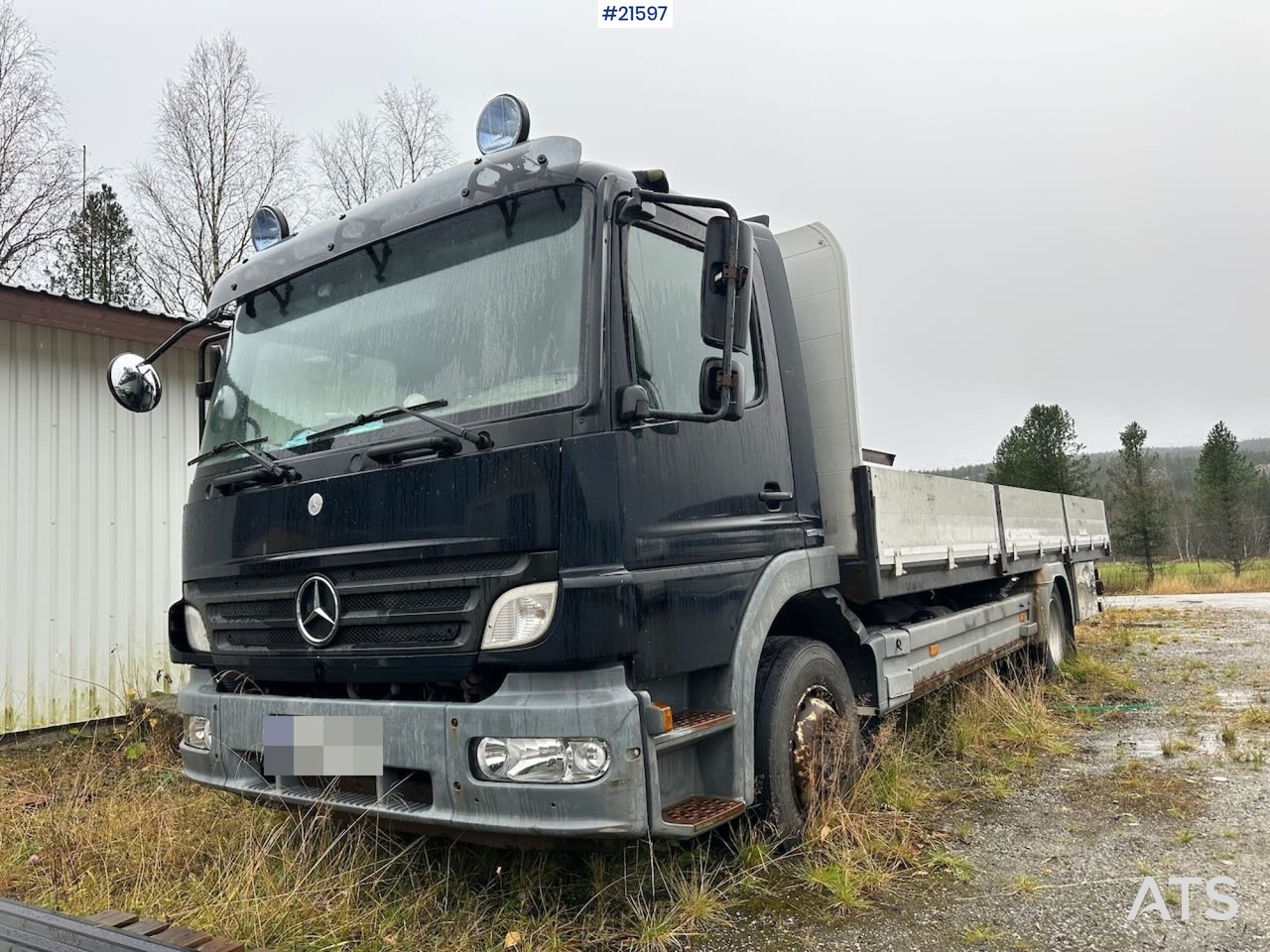 Mercedes 1524 L planbil m/ ny kompressor og vinterdekk. Ikke EU godkjent. - Flakbil: bild 1 Mercedes 1524 L planbil m/ ny kompressor og vinterdekk. Ikke EU godkjent. - Flakbil: bild 1