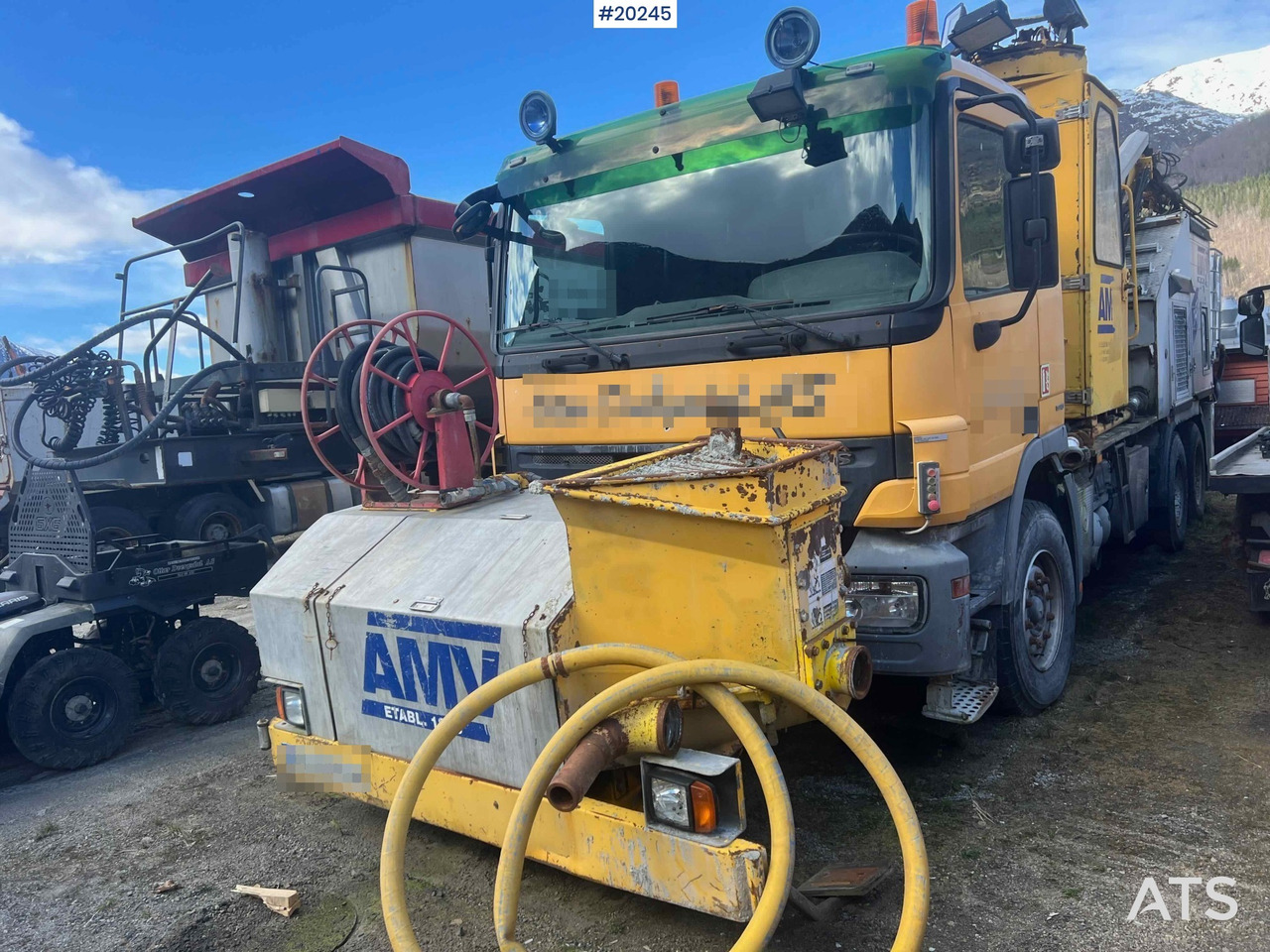 Mercedes Actros 2641 - Betongpump: bild 5 Mercedes Actros 2641 - Betongpump: bild 5