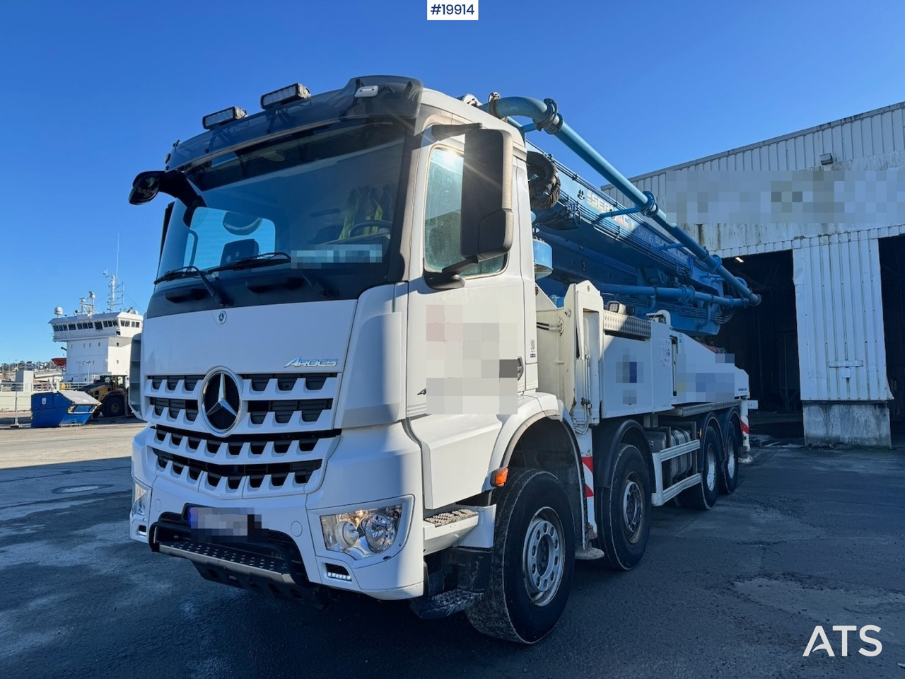 Mercedes Arocs 4153 - Betongpump: bild 2 Mercedes Arocs 4153 - Betongpump: bild 2