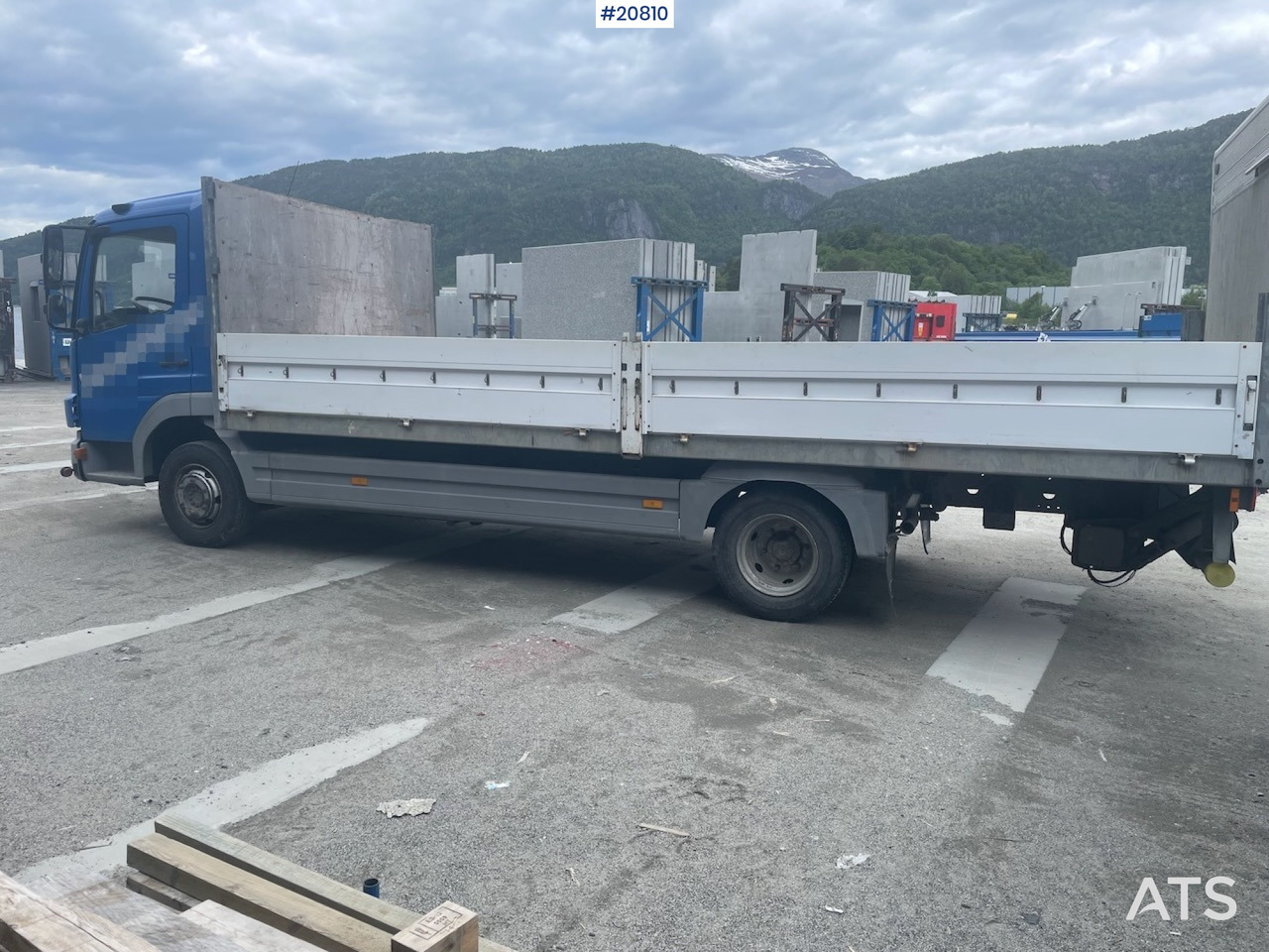 Mercedes Atego 815 - Flakbil: bild 4 Mercedes Atego 815 - Flakbil: bild 4