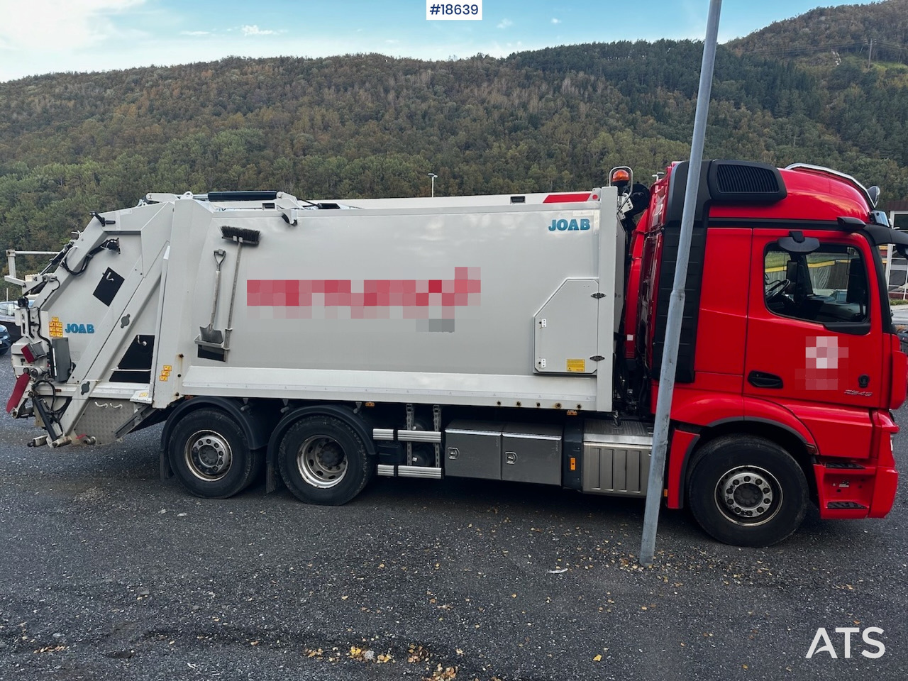 Mercedes actros 2543L - Sopbil: bild 3 Mercedes actros 2543L - Sopbil: bild 3