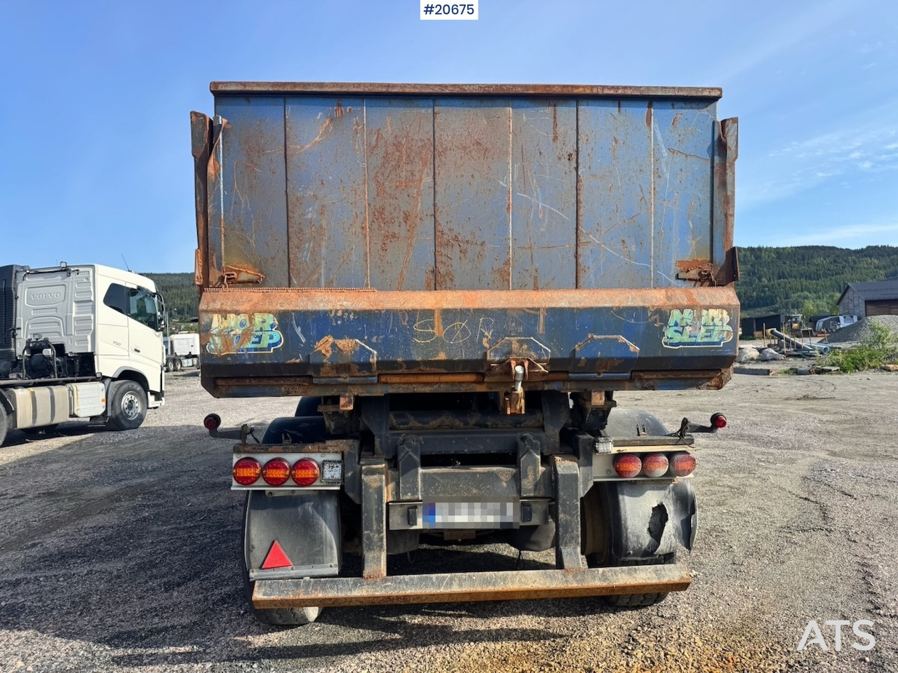 NOR SLEP tippsemi - Tippbil semitrailer: bild 4 NOR SLEP tippsemi - Tippbil semitrailer: bild 4
