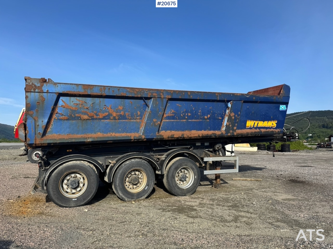 NOR SLEP tippsemi - Tippbil semitrailer: bild 5 NOR SLEP tippsemi - Tippbil semitrailer: bild 5
