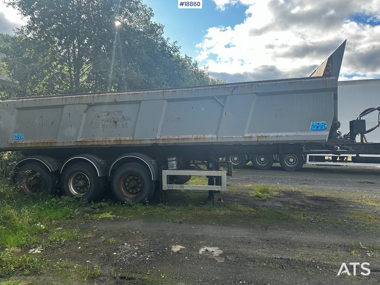 Nor-Slep Tippsemi - Tippbil semitrailer: bild 4 Nor-Slep Tippsemi - Tippbil semitrailer: bild 4