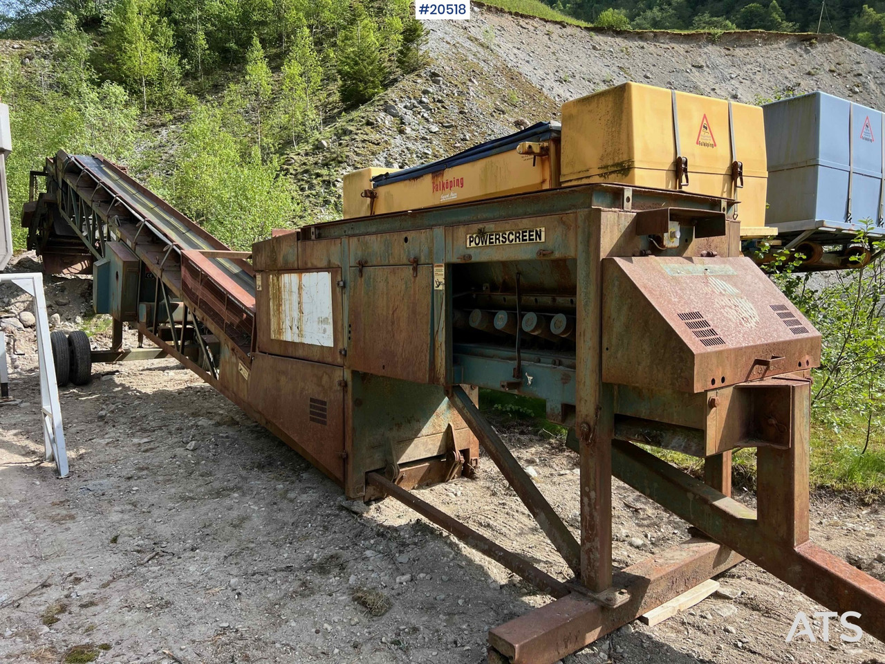 Powerscreen MK2 - Sorteringsverk: bild 1 Powerscreen MK2 - Sorteringsverk: bild 1