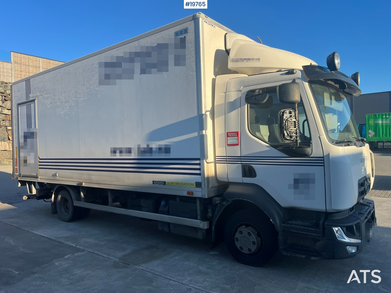 Lastbil med skåp Renault D7.5: bild 12