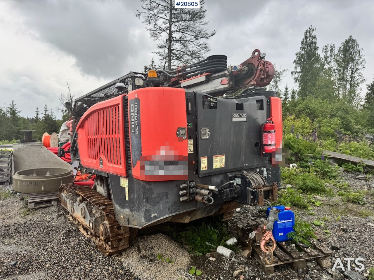 Sandvik Dino DC400RI - Borrmaskin: bild 3 Sandvik Dino DC400RI - Borrmaskin: bild 3
