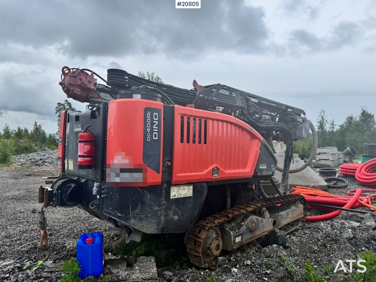 Sandvik Dino DC400RI - Borrmaskin: bild 5 Sandvik Dino DC400RI - Borrmaskin: bild 5