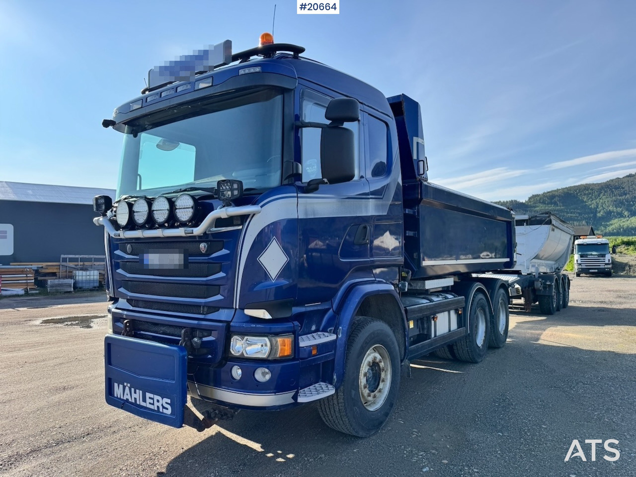 Scania R580 - Asfaltmaskin: bild 3 Scania R580 - Asfaltmaskin: bild 3
