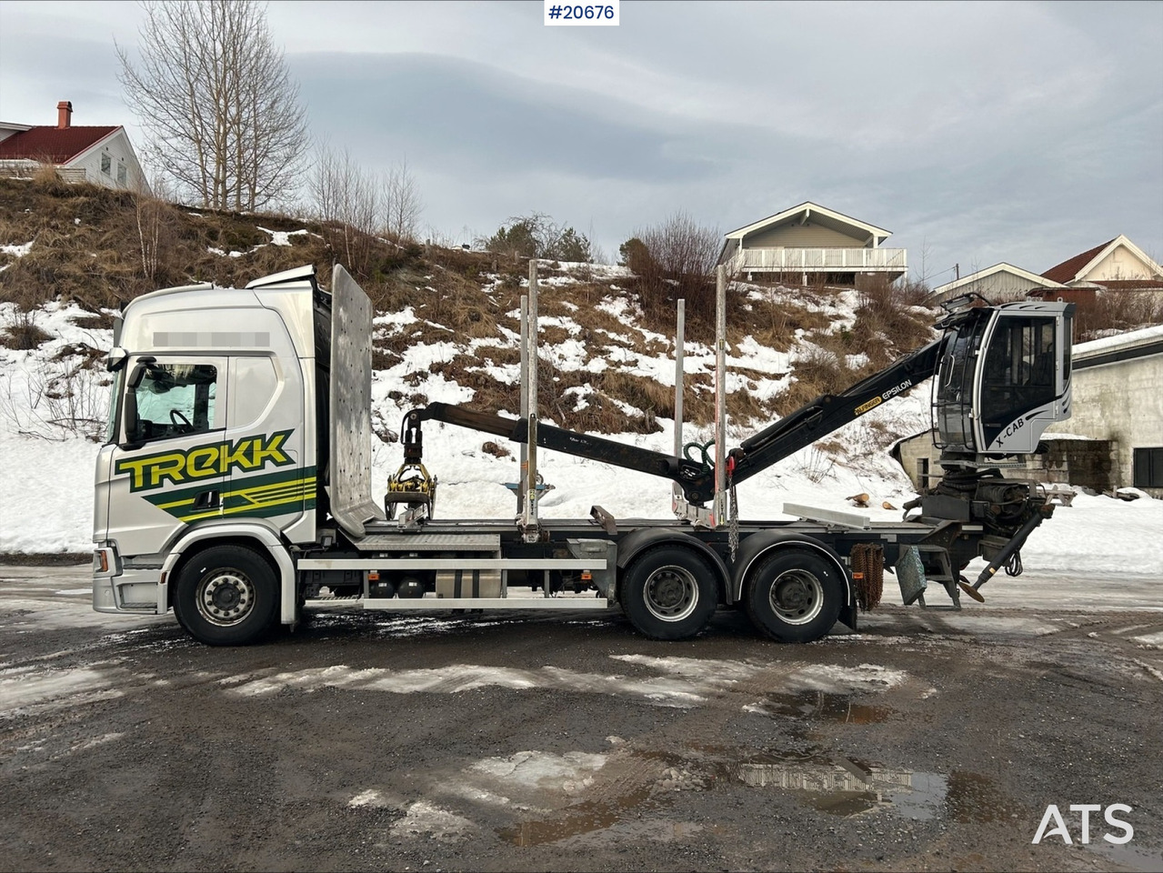 Scania R650 - Timmerbil: bild 1 Scania R650 - Timmerbil: bild 1
