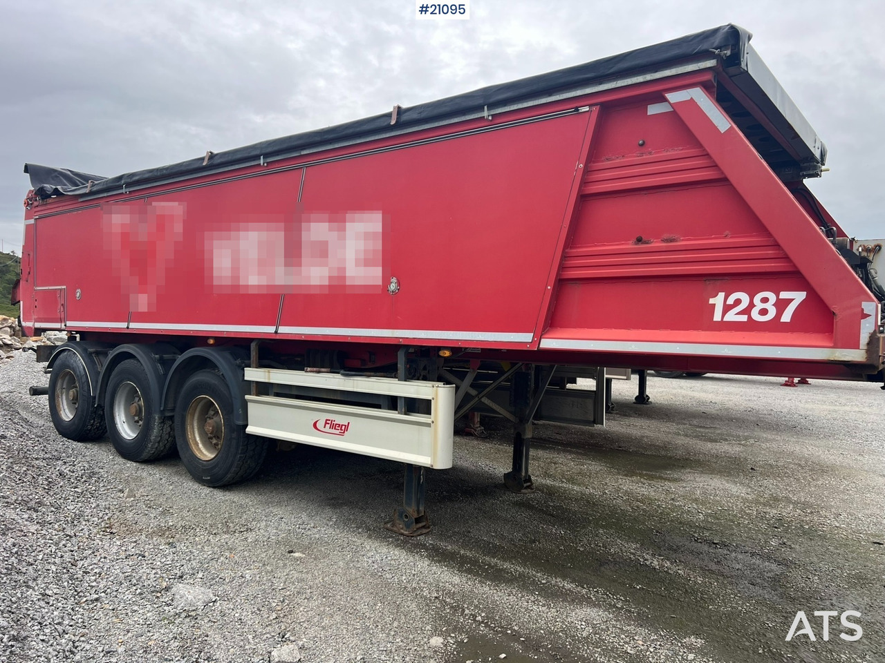 Fliegl Fahrzeugbau - Semitrailer, Asfaltmaskin: bild 5 Fliegl Fahrzeugbau - Semitrailer, Asfaltmaskin: bild 5