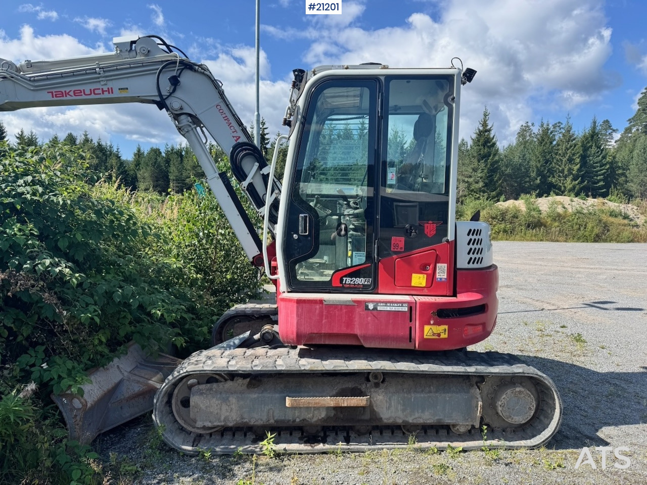 Takeuchi TB280FR - Bandgrävare: bild 2 Takeuchi TB280FR - Bandgrävare: bild 2