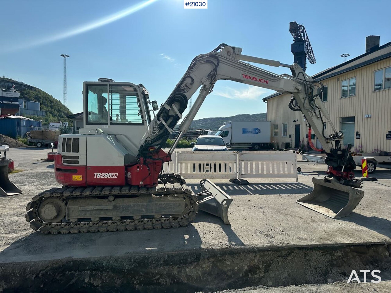 Takeuchi TB280FR - Minigrävmaskin: bild 4 Takeuchi TB280FR - Minigrävmaskin: bild 4