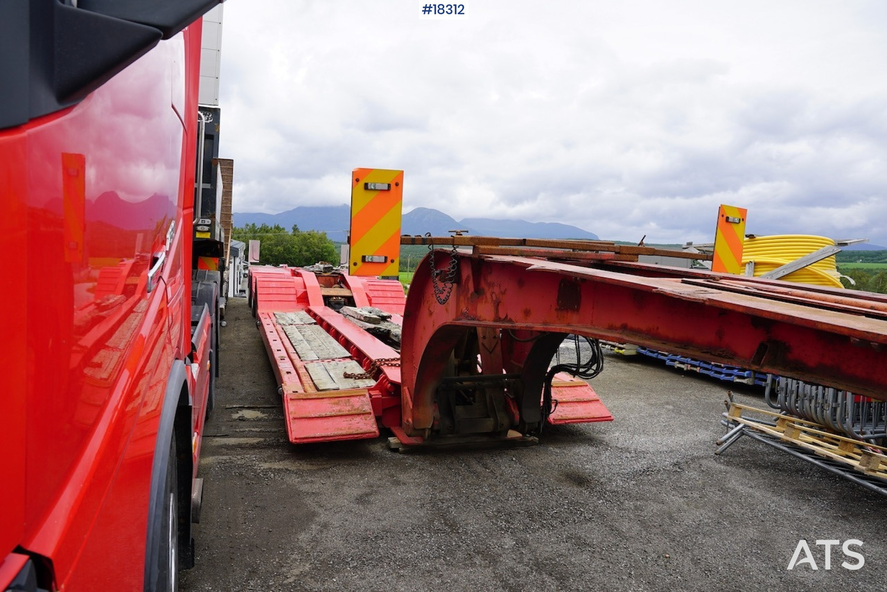 Vang 4 akslet brønnhenger - Låg lastare semitrailer: bild 1 Vang 4 akslet brønnhenger - Låg lastare semitrailer: bild 1