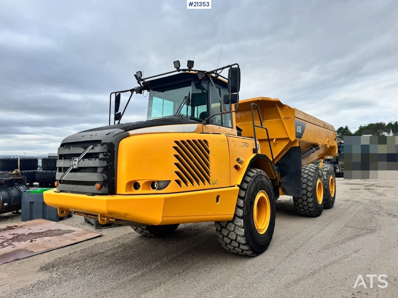 Volvo A25E - Ramstyrd dumper: bild 1 Volvo A25E - Ramstyrd dumper: bild 1