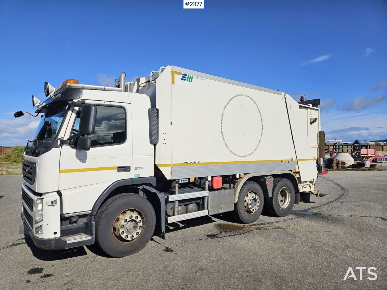Volvo FM370 6x2 1-kammer komprimatorbil med Zoeller påbygg - Sopbil: bild 1 Volvo FM370 6x2 1-kammer komprimatorbil med Zoeller påbygg - Sopbil: bild 1