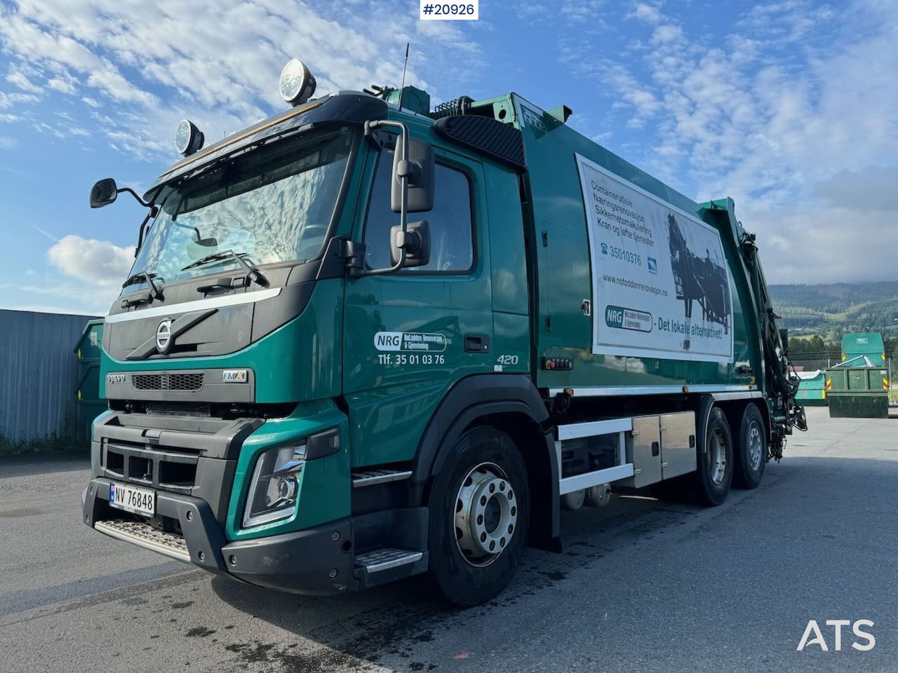 Volvo FMX 420 - Sopbil: bild 1 Volvo FMX 420 - Sopbil: bild 1