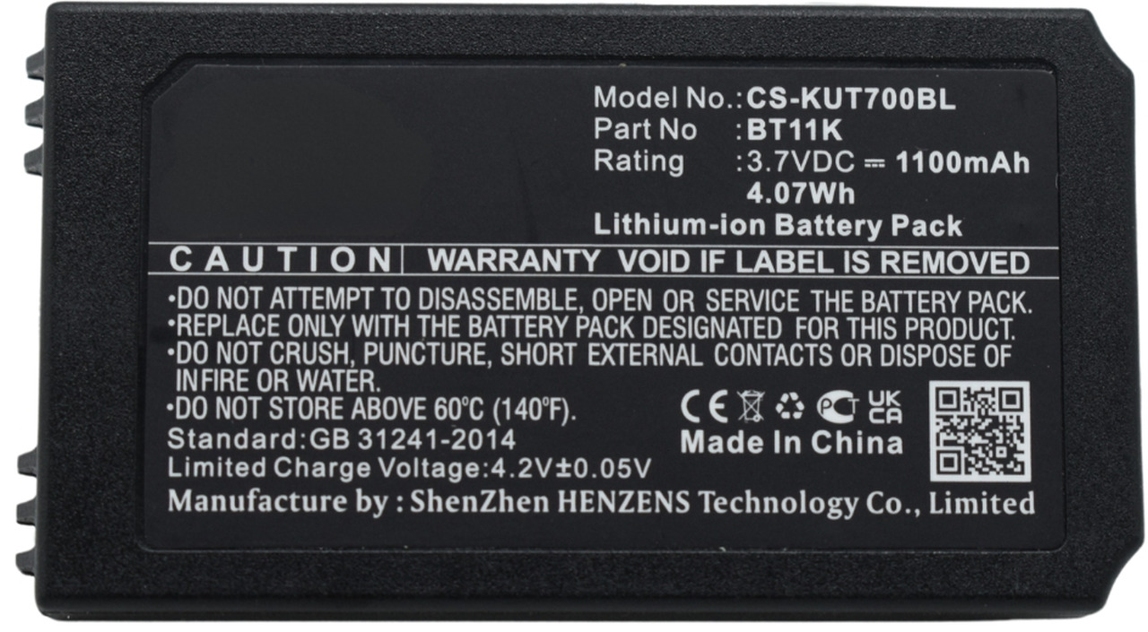 Compatible battery Ikusi BT11K - Batteri för Lastbilskran: bild 4 Compatible battery Ikusi BT11K - Batteri för Lastbilskran: bild 4