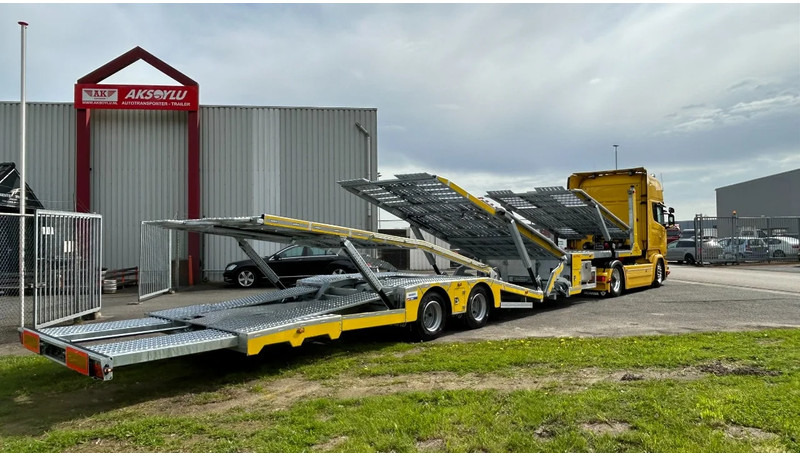 AKSOYLU AKT2 versie II special met extra Functie's 6 car-loader Autotransporter - Biltransportbil semitrailer: bild 2 AKSOYLU AKT2 versie II special met extra Functie's 6 car-loader Autotransporter - Biltransportbil semitrailer: bild 2