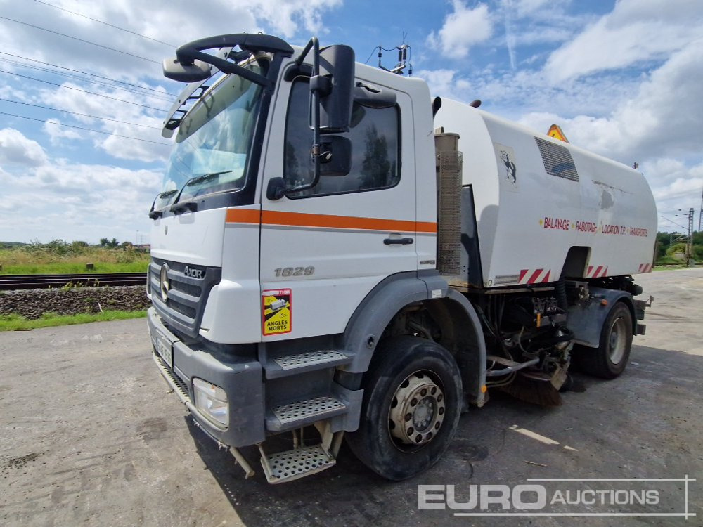 2002 Mercedes Axor 1829 - Sopmaskin: bild 1 2002 Mercedes Axor 1829 - Sopmaskin: bild 1