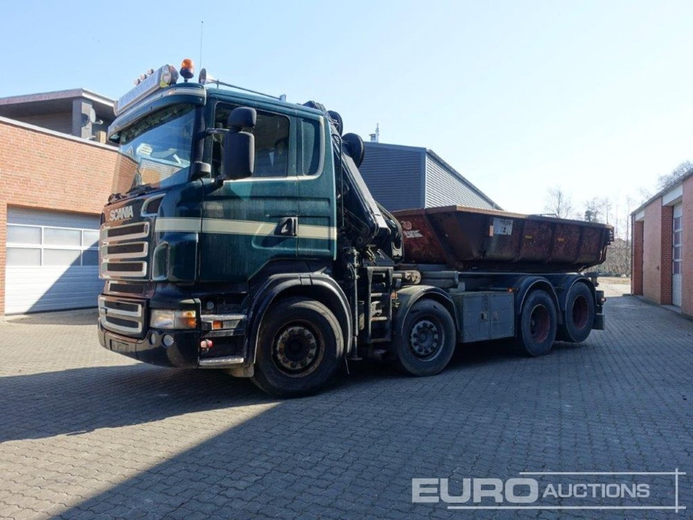 2005 Scania R420 8X2/4 - Kranbil: bild 1 2005 Scania R420 8X2/4 - Kranbil: bild 1