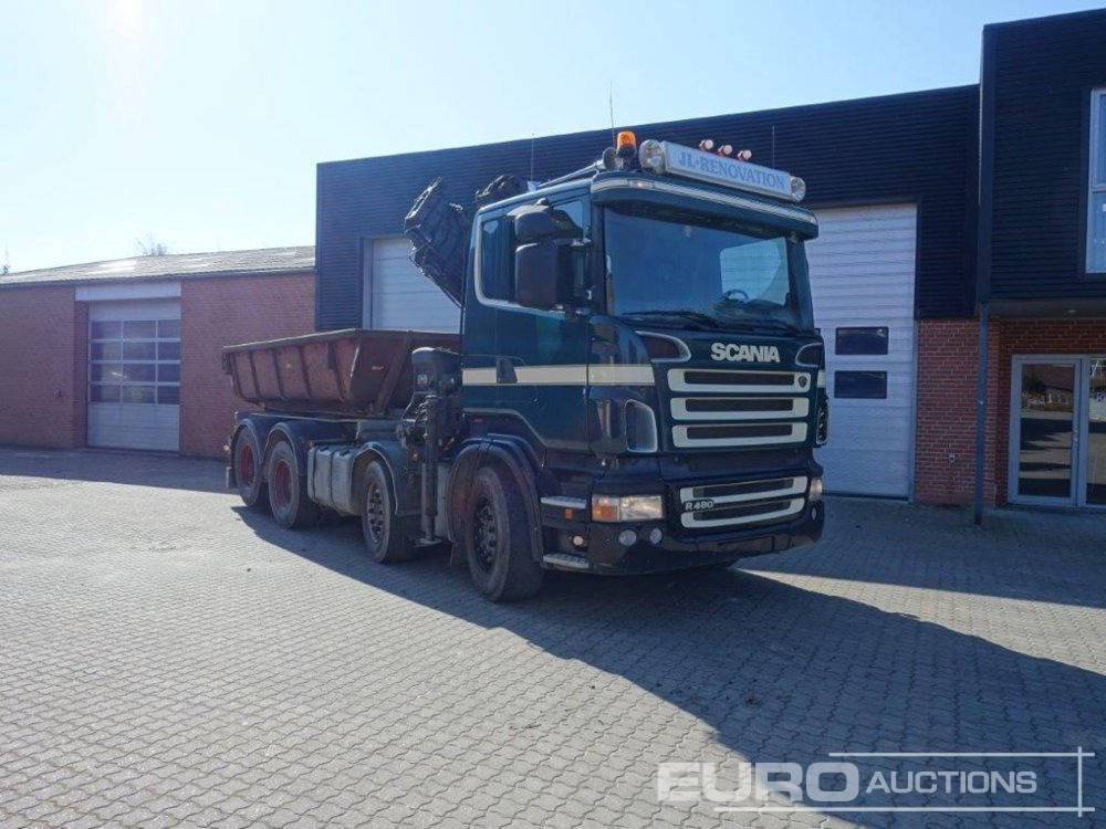 2005 Scania R420 8X2/4 - Kranbil: bild 2 2005 Scania R420 8X2/4 - Kranbil: bild 2