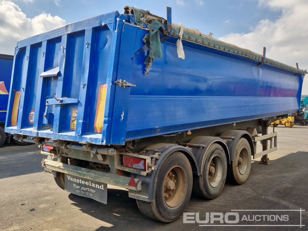 2008 Benalu Tri Axle Tipping Trailer - Tippbil semitrailer: bild 5 2008 Benalu Tri Axle Tipping Trailer - Tippbil semitrailer: bild 5