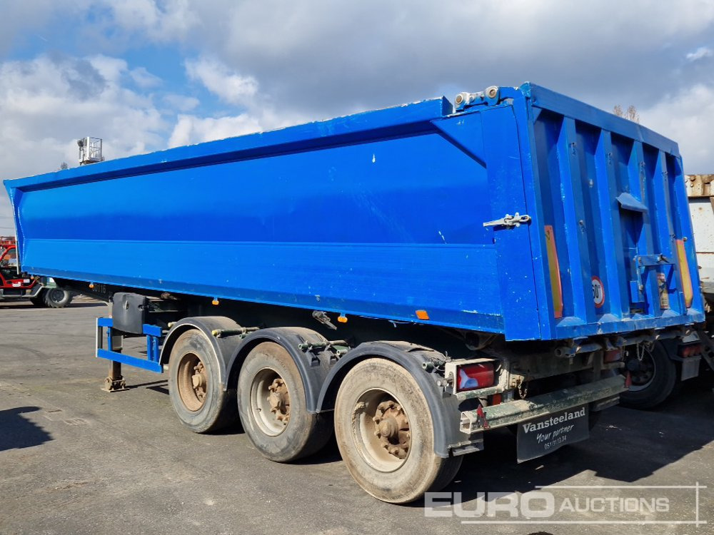 2008 Benalu Tri Axle Tipping Trailer - Tippbil semitrailer: bild 3 2008 Benalu Tri Axle Tipping Trailer - Tippbil semitrailer: bild 3