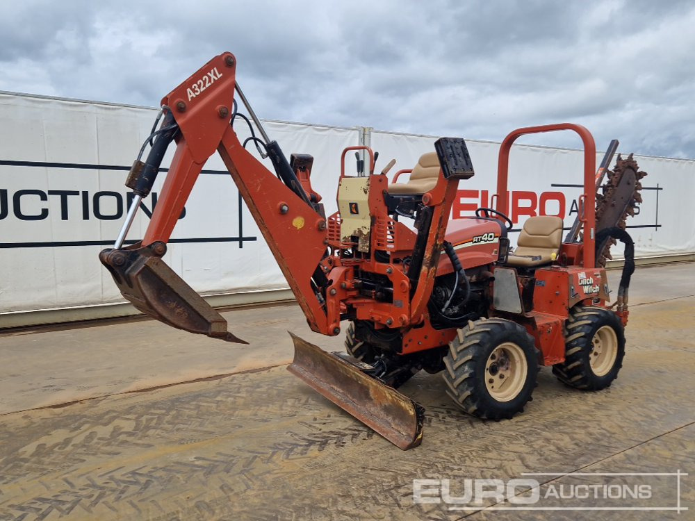 2009 Ditch Witch RT40 - Kedjegrävare: bild 1 2009 Ditch Witch RT40 - Kedjegrävare: bild 1