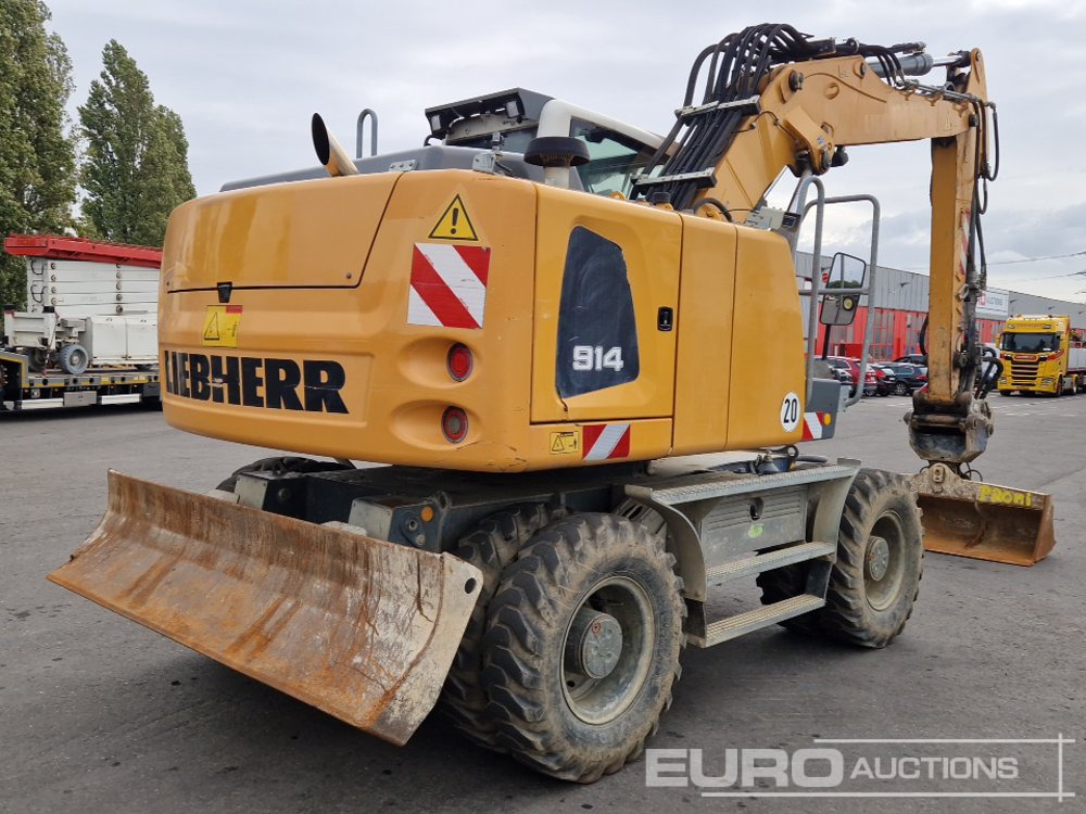 2013 Liebherr A914 - Grävmaskin på däck: bild 5 2013 Liebherr A914 - Grävmaskin på däck: bild 5