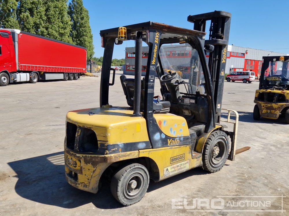 2013 Yale GDP35VX - Motviktstruck: bild 5 2013 Yale GDP35VX - Motviktstruck: bild 5