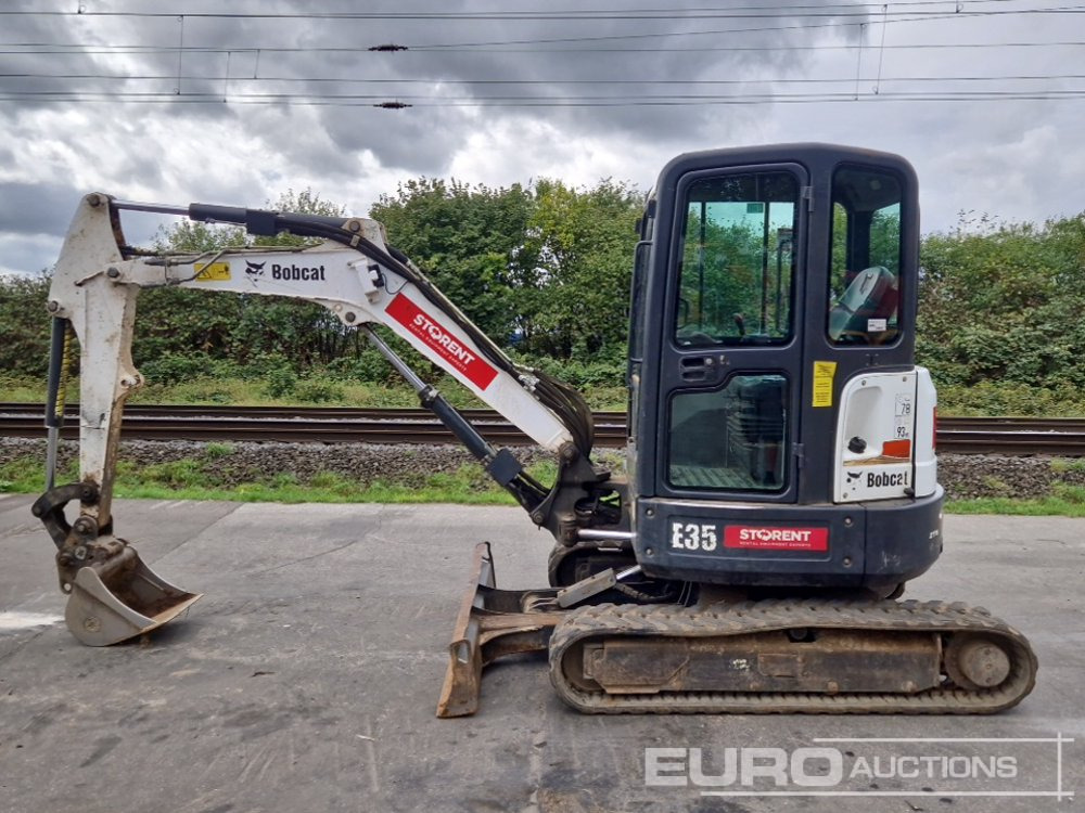 2014 Bobcat E35 EM - Minigrävmaskin: bild 3 2014 Bobcat E35 EM - Minigrävmaskin: bild 3