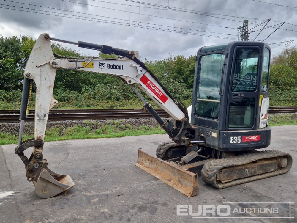 2014 Bobcat E35 EM - Minigrävmaskin: bild 2 2014 Bobcat E35 EM - Minigrävmaskin: bild 2
