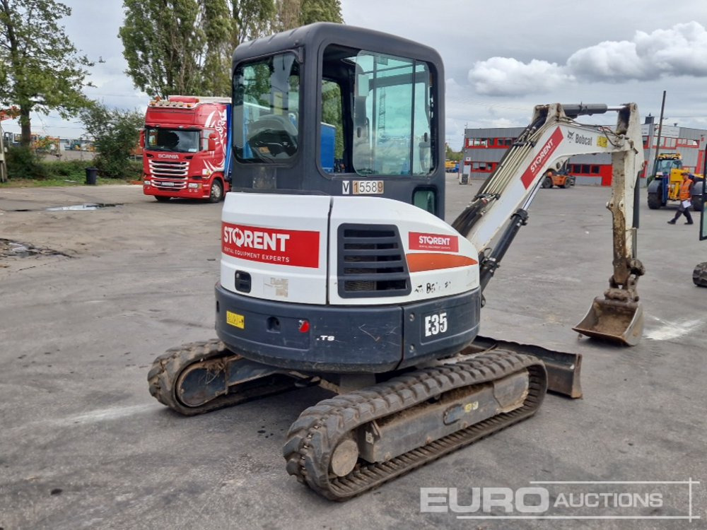 2014 Bobcat E35 EM - Minigrävmaskin: bild 1 2014 Bobcat E35 EM - Minigrävmaskin: bild 1