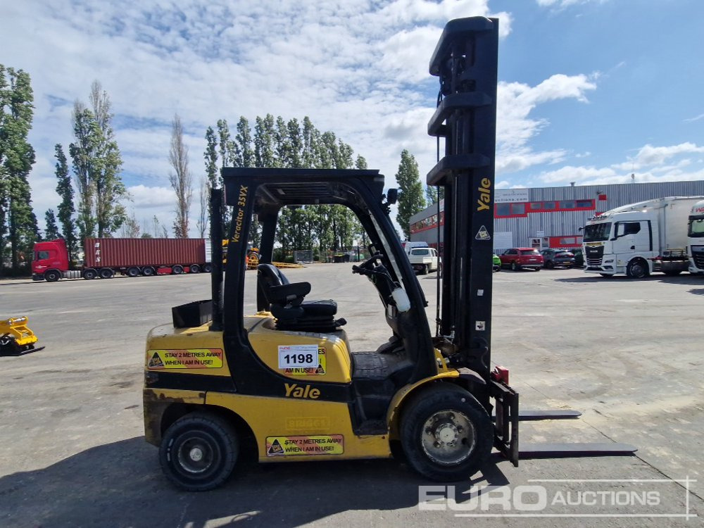 2014 Yale GDP35VX - Motviktstruck: bild 5 2014 Yale GDP35VX - Motviktstruck: bild 5