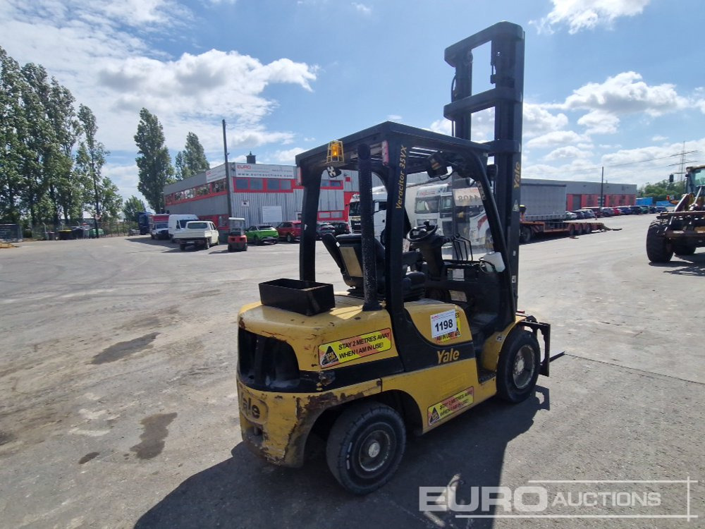 2014 Yale GDP35VX - Motviktstruck: bild 4 2014 Yale GDP35VX - Motviktstruck: bild 4