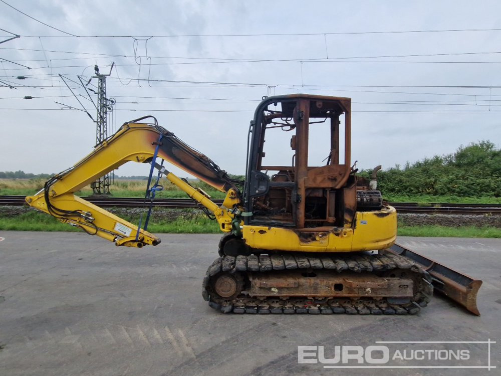 2015 Komatsu PC80MR-5 - Minigrävmaskin: bild 2 2015 Komatsu PC80MR-5 - Minigrävmaskin: bild 2