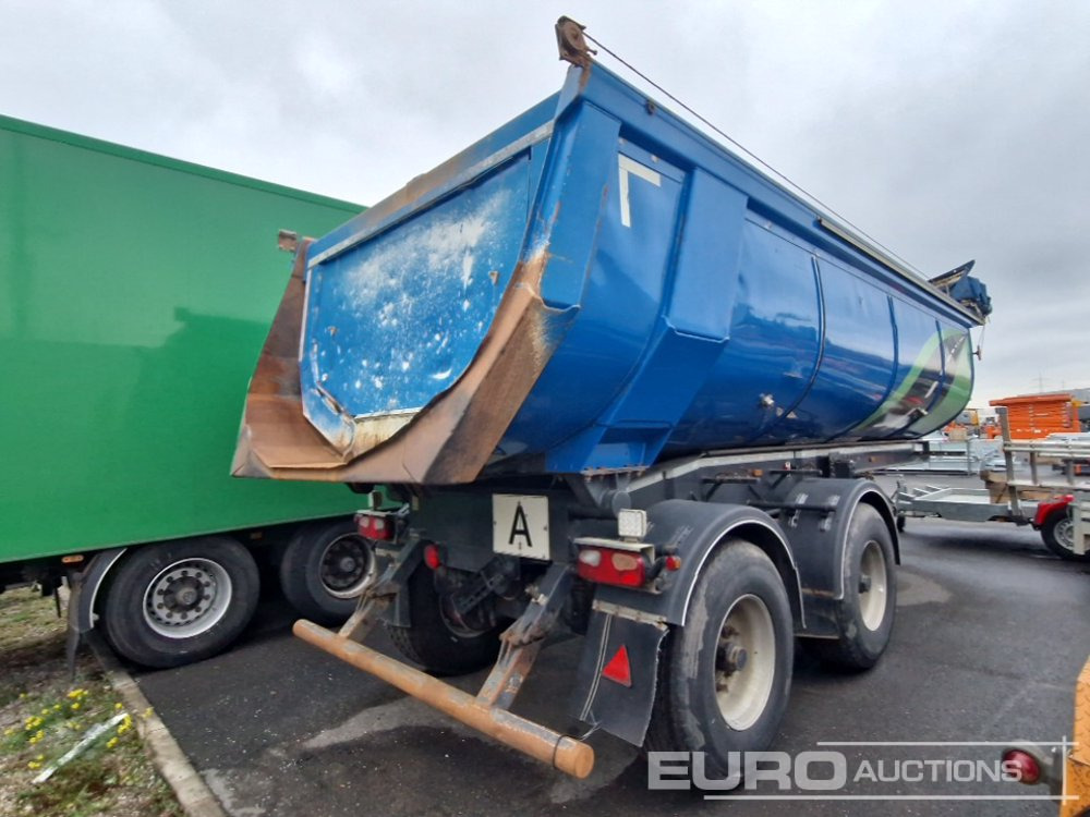 2015 Mulde Carnhell CHKS/HH 2 Axle Tipper Trailer, (German Reg. Docs. Available) - Tippbil semitrailer: bild 3 2015 Mulde Carnhell CHKS/HH 2 Axle Tipper Trailer, (German Reg. Docs. Available) - Tippbil semitrailer: bild 3