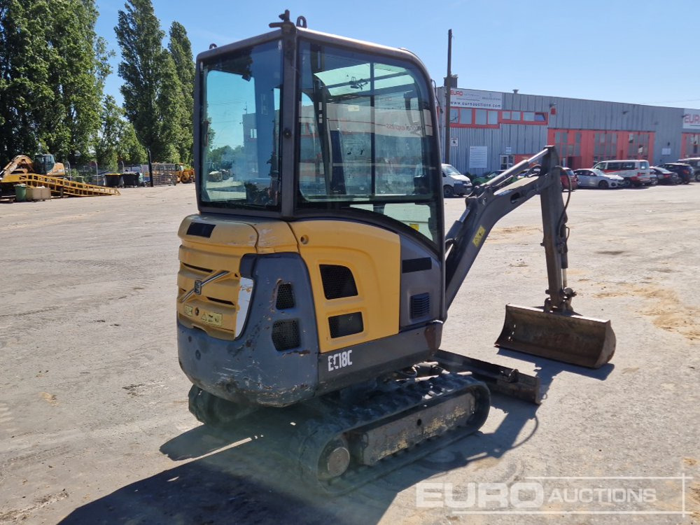 2015 Volvo EC18C - Minigrävmaskin: bild 5 2015 Volvo EC18C - Minigrävmaskin: bild 5