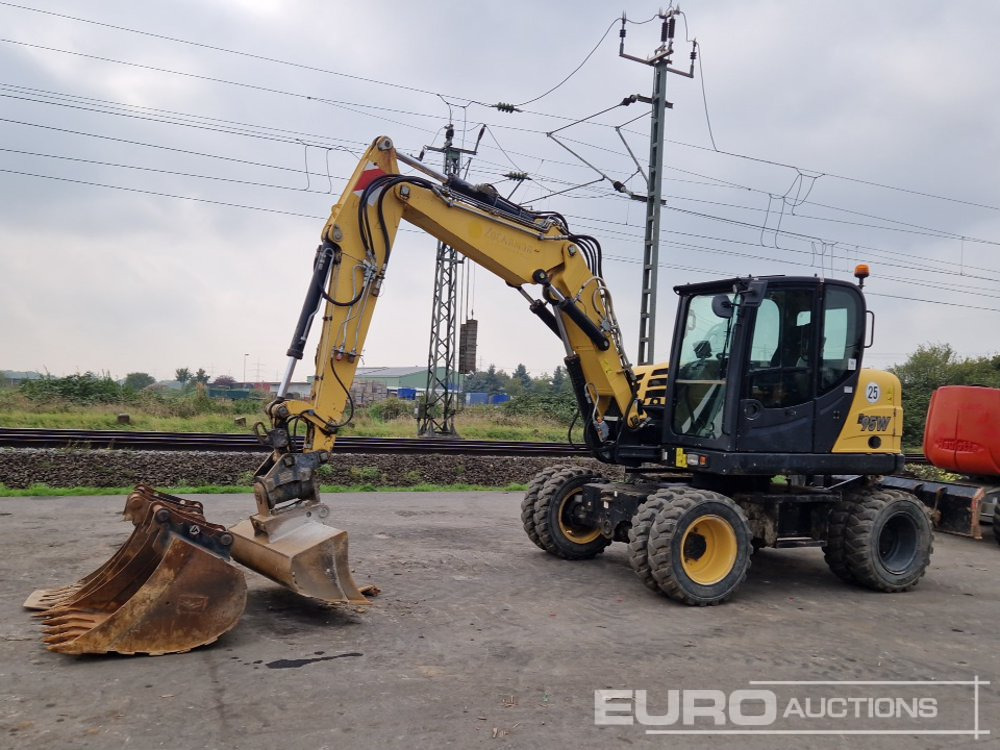 2017 Yanmar B95W - Grävmaskin på däck: bild 1 2017 Yanmar B95W - Grävmaskin på däck: bild 1