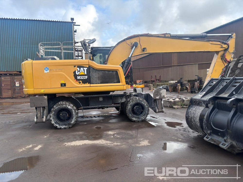 2020 CAT M322F - Grävmaskin på däck: bild 1 2020 CAT M322F - Grävmaskin på däck: bild 1