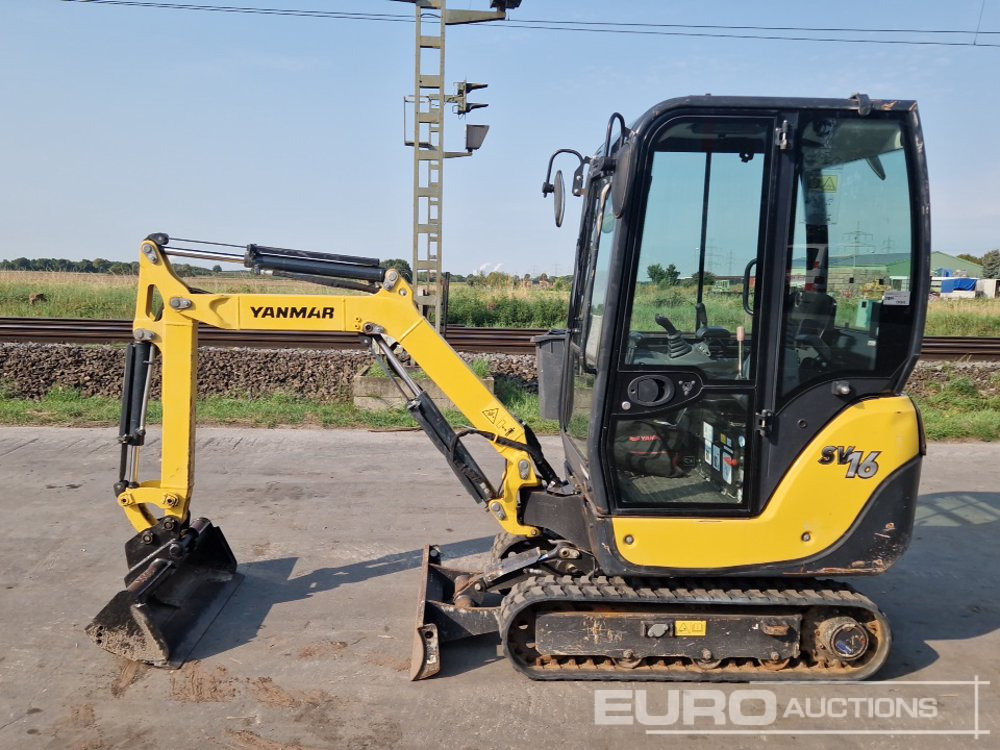 2020 Yanmar SV16 - Minigrävmaskin: bild 2 2020 Yanmar SV16 - Minigrävmaskin: bild 2