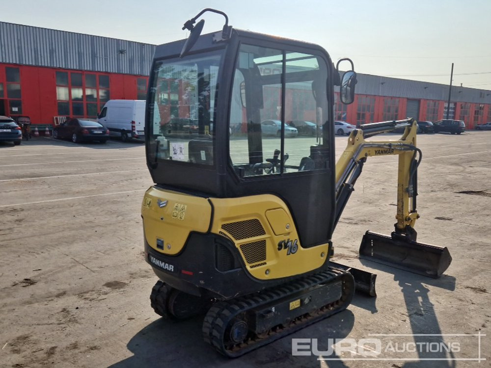 2020 Yanmar SV16 - Minigrävmaskin: bild 5 2020 Yanmar SV16 - Minigrävmaskin: bild 5