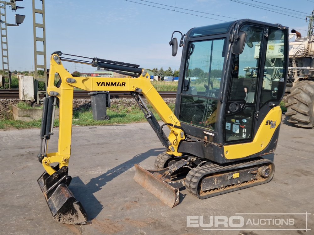 2020 Yanmar SV16 - Minigrävmaskin: bild 1 2020 Yanmar SV16 - Minigrävmaskin: bild 1